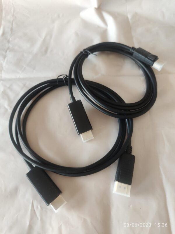 Display Port to HDMI cables and Adapter - Image 2