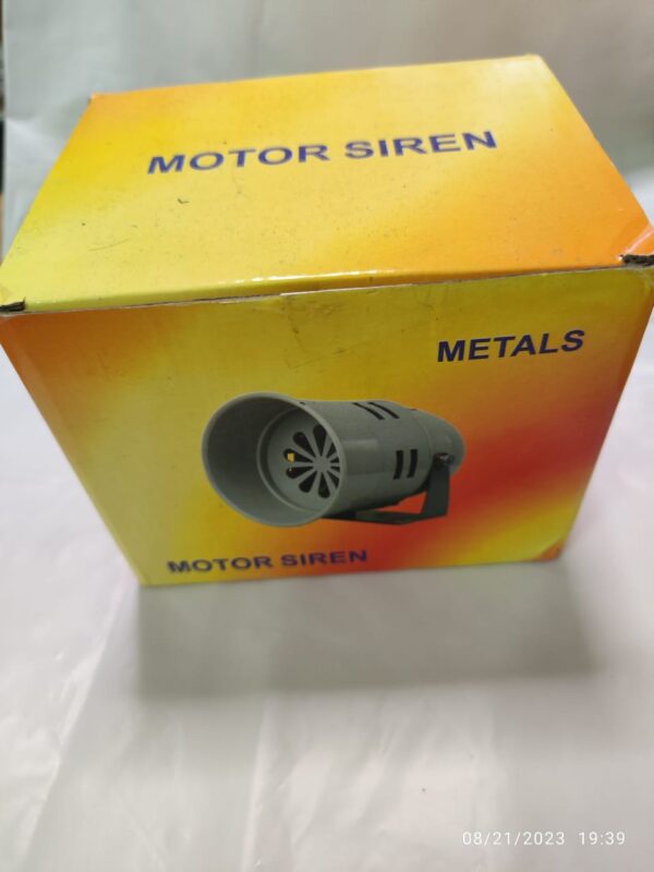 Motor Siren 240V - Image 2