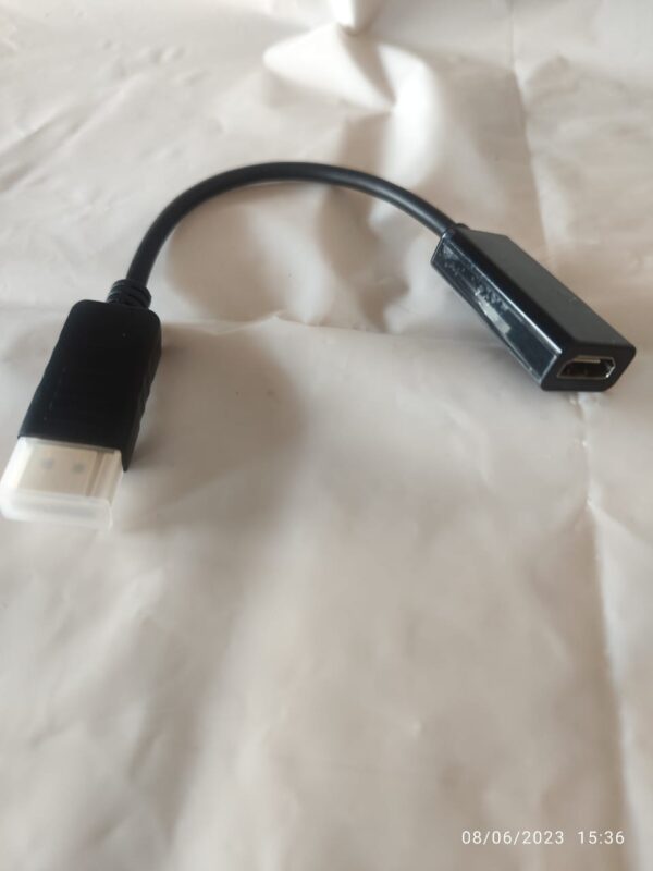 Display Port to HDMI cables and Adapter
