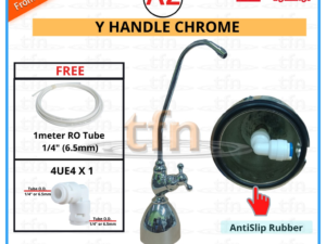 Portable Silver Water Filter Faucet For Water Purifier Use